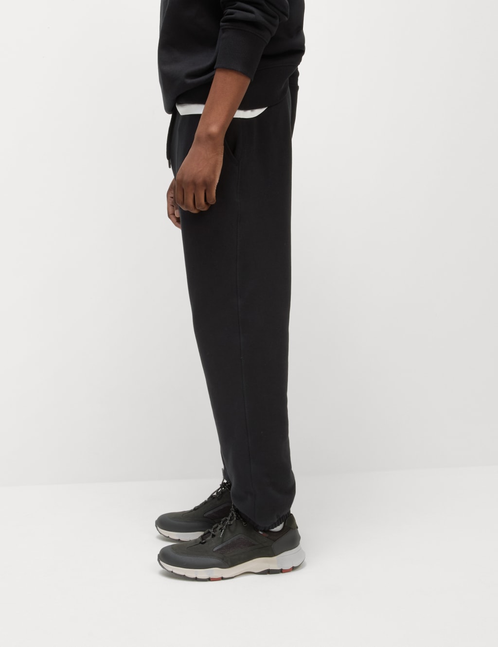 Pure Cotton Fleece Lined Joggers 4 of 5