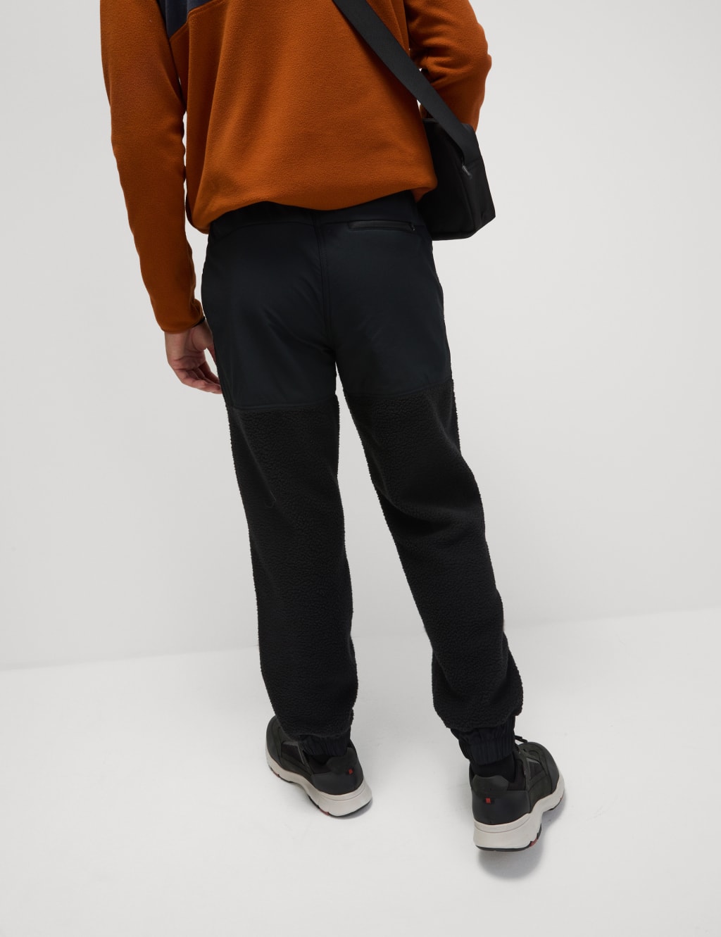 Marks and spencer mens fleece joggers best sale
