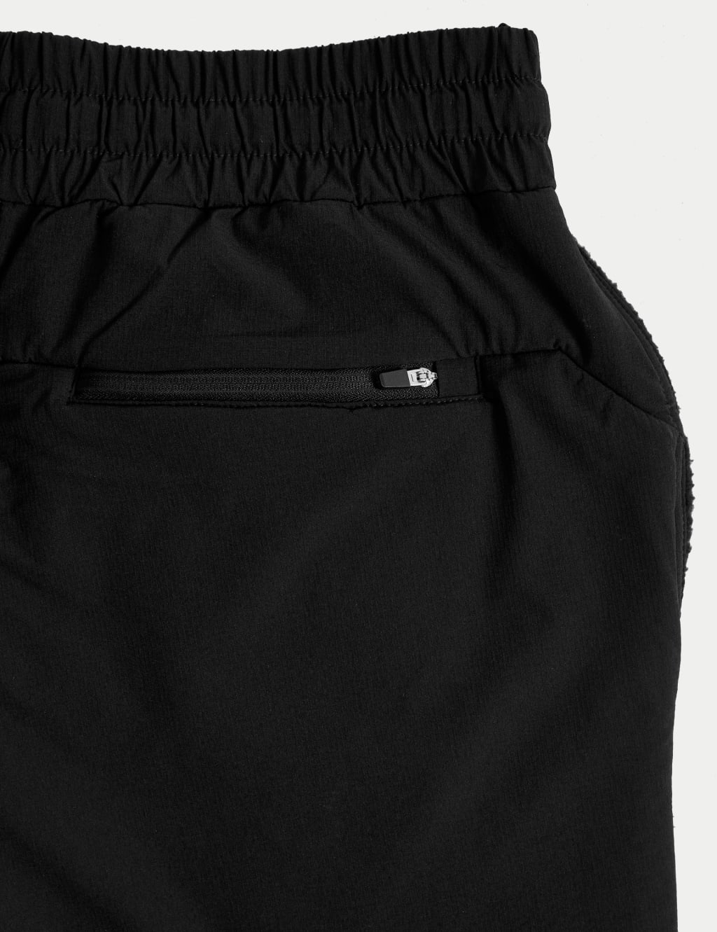 Essentials black polar fleece lounge pants deals