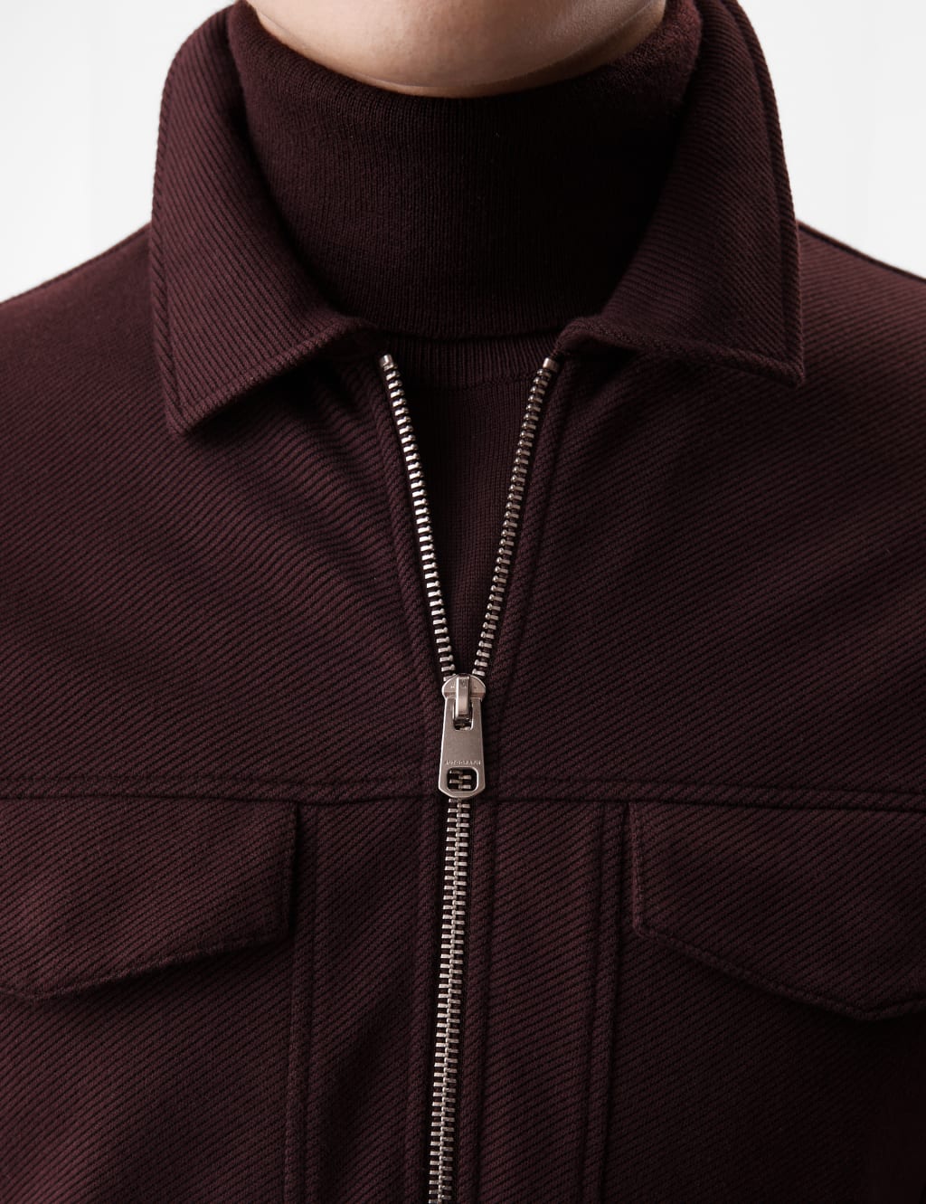 Cotton Rich Twill Textured Overshirt 3 of 7