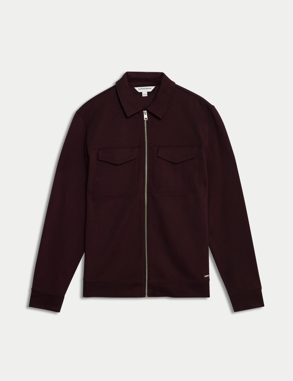 Cotton Rich Twill Textured Overshirt 2 of 7