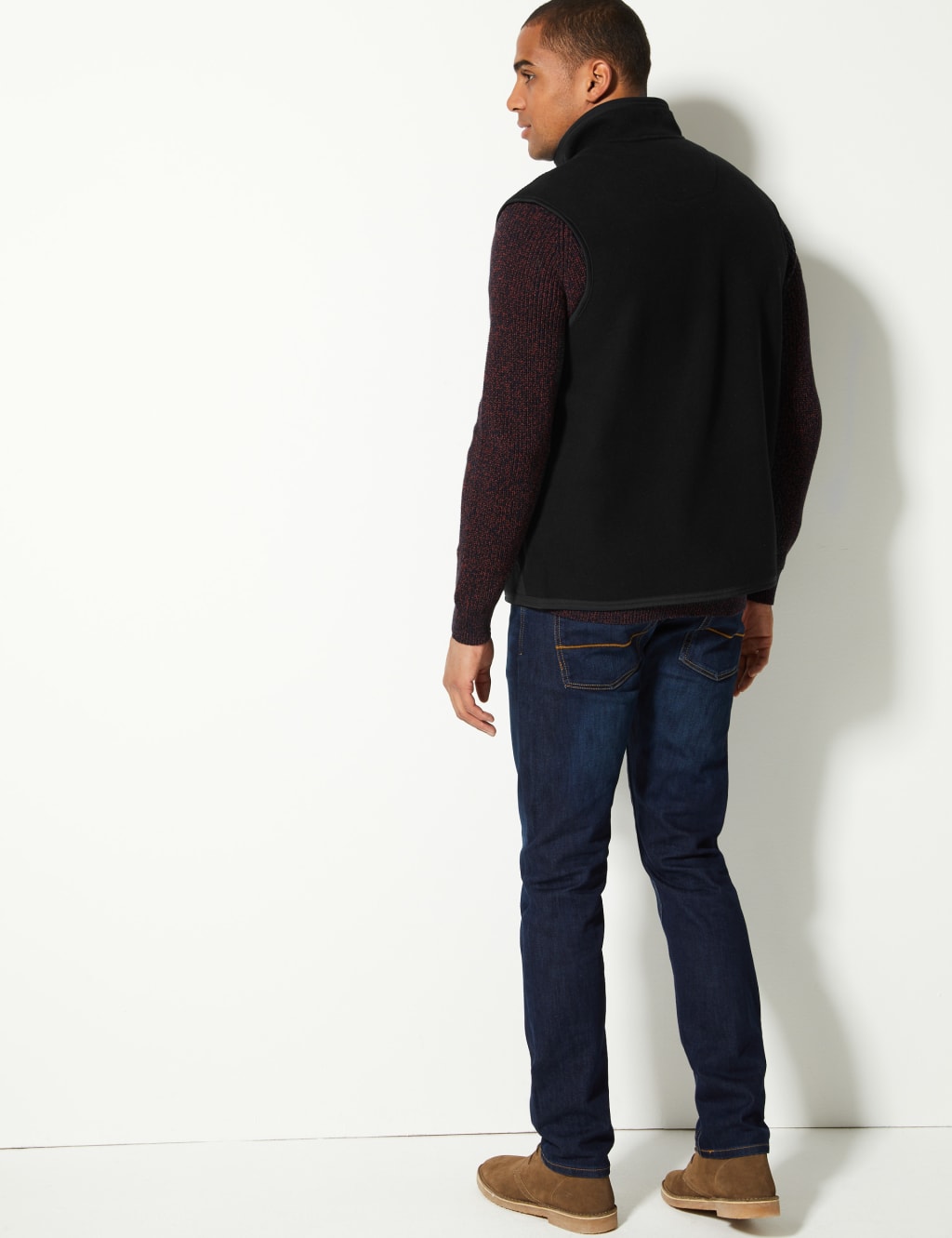 Textured Fleece Gilet with Stormwear™ 4 of 5