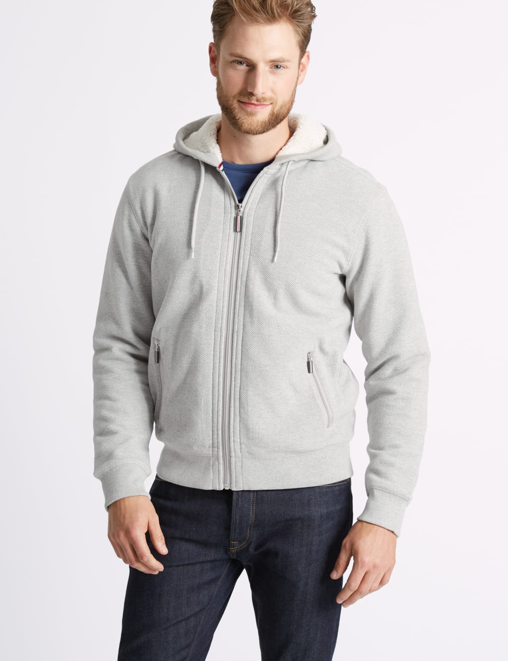 Fleece Lined Hoodie with Stormwear™ 1 of 4