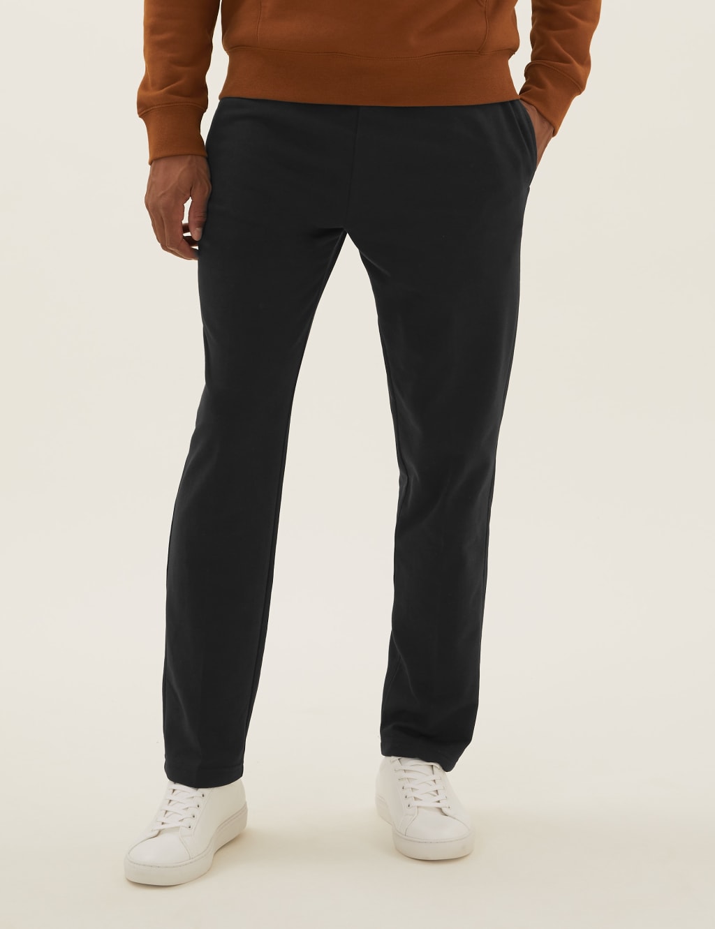 2pk Cotton Straight Leg Joggers