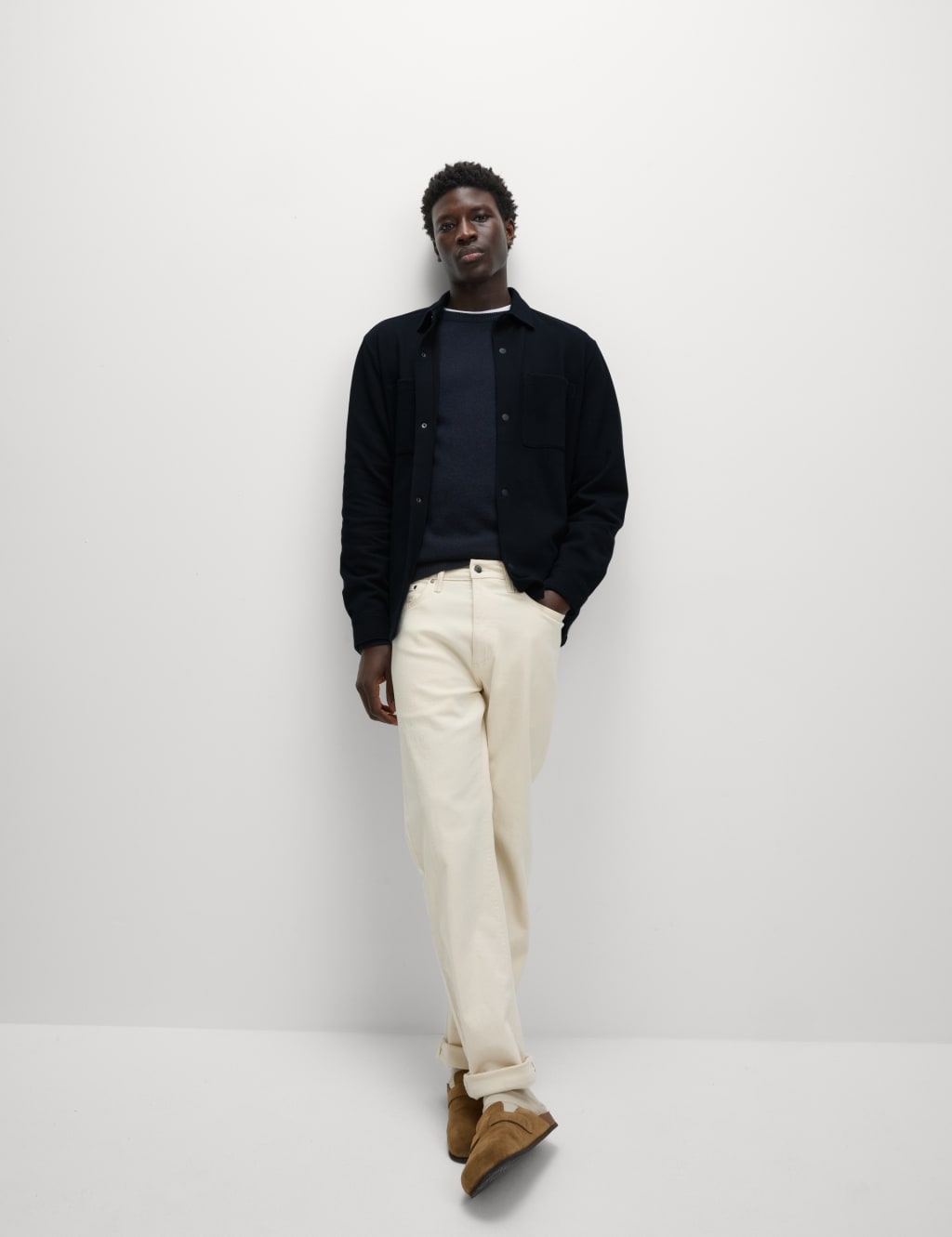 Smart Two Pocket Overshirt with Stretch 3 of 5
