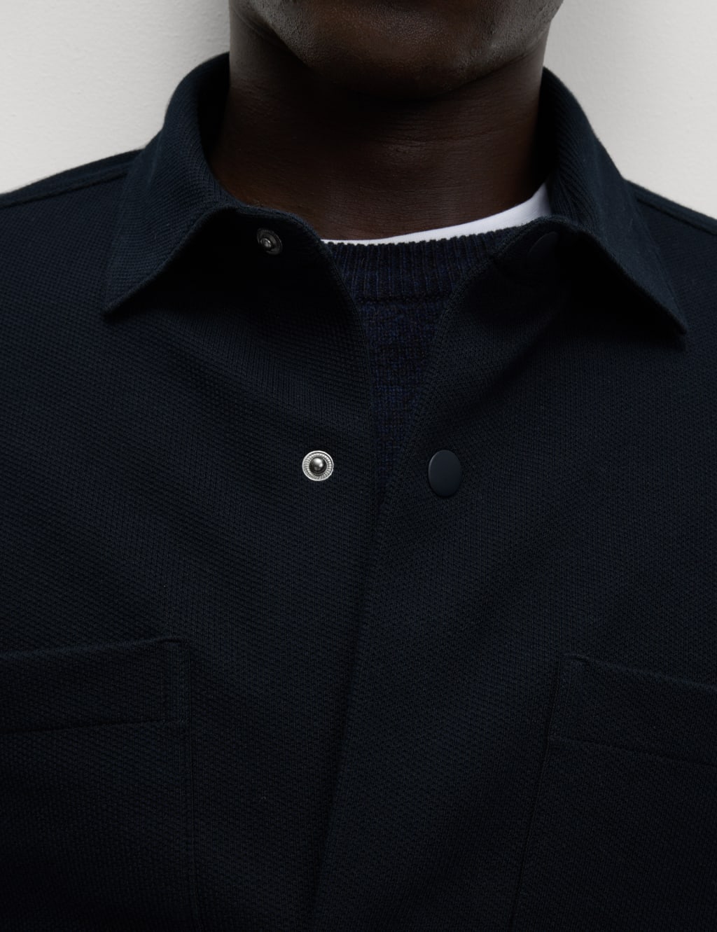 Smart Two Pocket Overshirt with Stretch 5 of 5