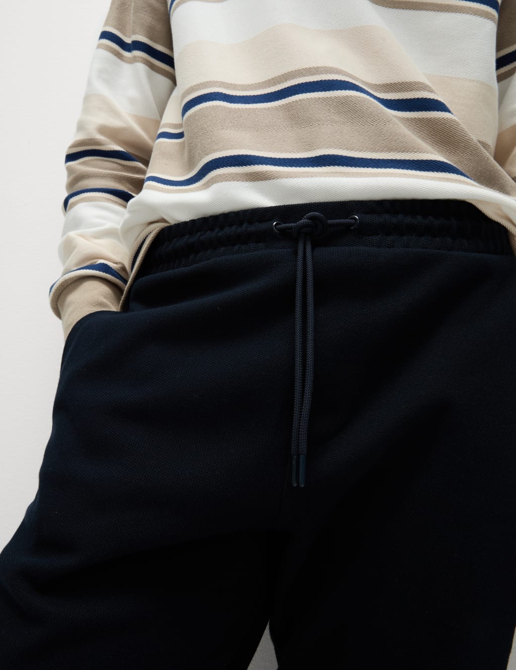 Smart Tapered Joggers with Stretch 3 of 5