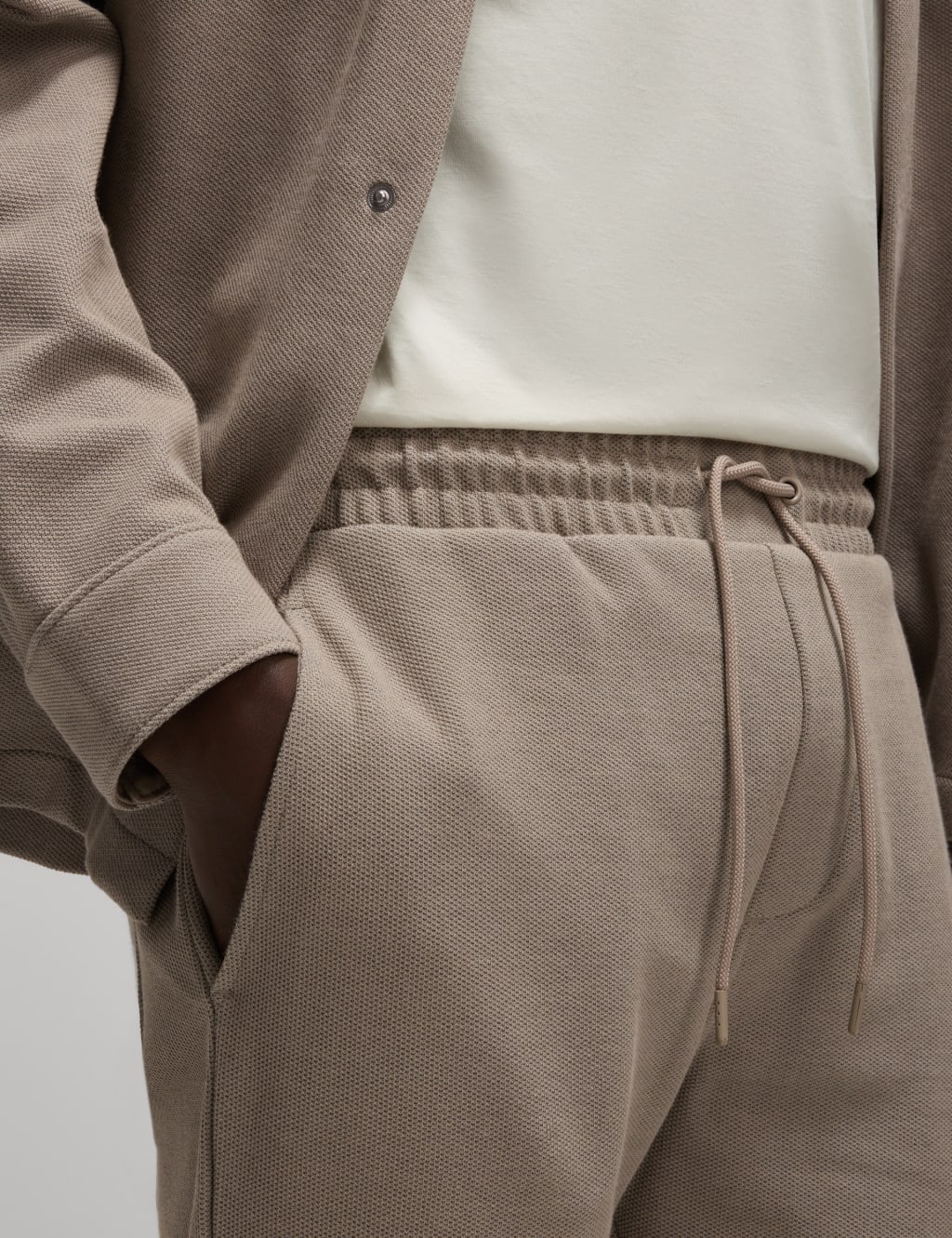 Smart Tapered Joggers with Stretch 3 of 6