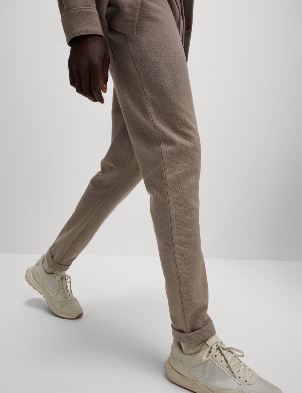 Smart Tapered Joggers with Stretch 4 of 6