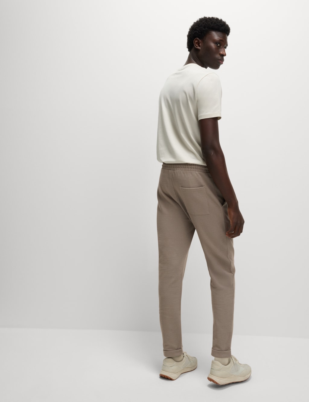 Smart Tapered Joggers with Stretch 5 of 6