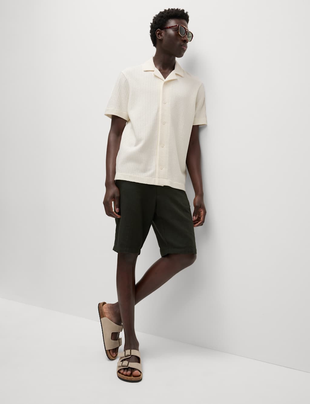 Cotton Rich Seersucker Polo Shirt 6 of 6