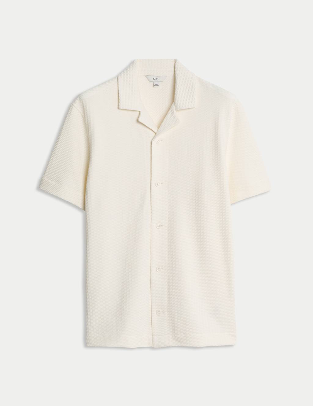 Cotton Rich Seersucker Polo Shirt 2 of 6