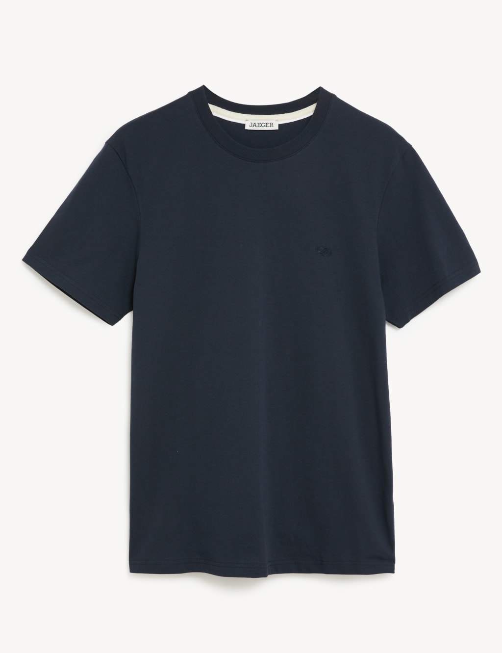 Pure Cotton Crew Neck T-Shirt 1 of 2