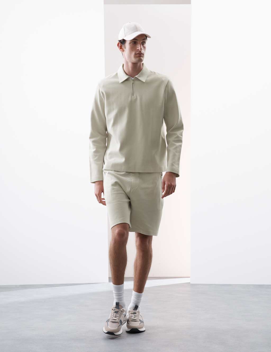 Cotton Rich Waffle Shorts 3 of 7