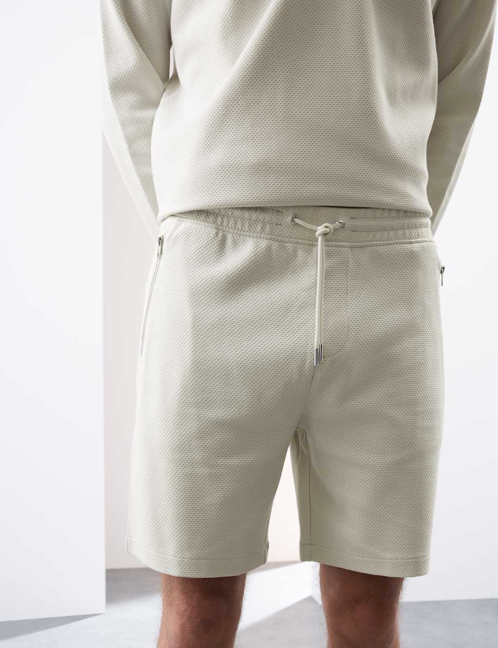 Cotton Rich Waffle Shorts 5 of 7