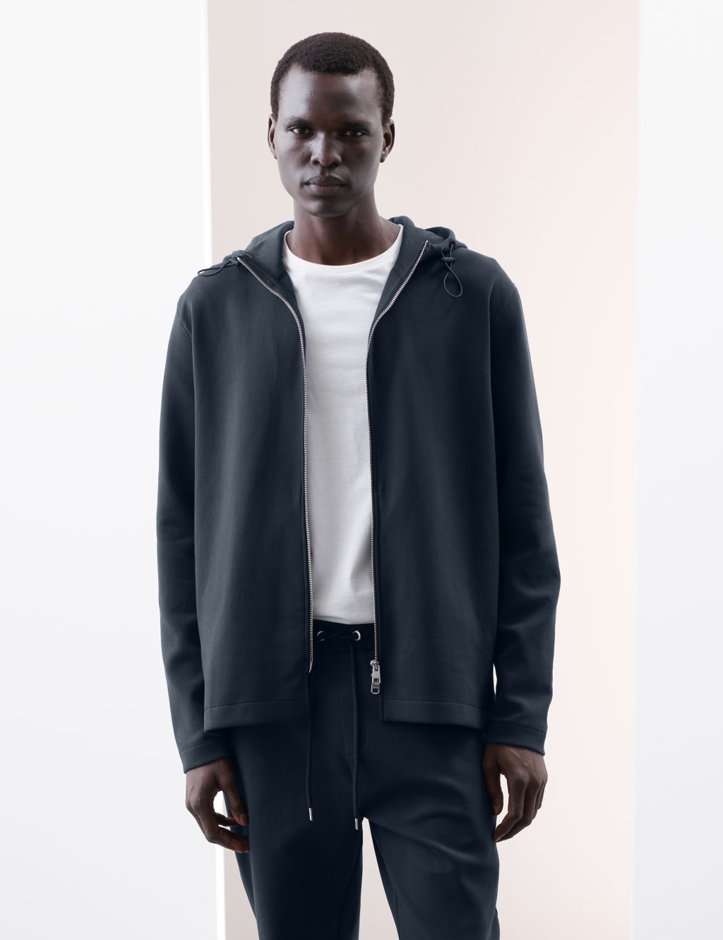 Cotton Rich Zip Up Hoodie 5 of 8