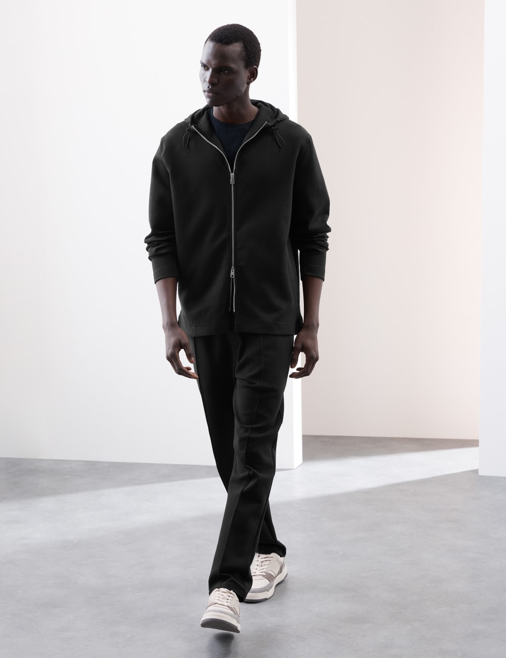 Cotton Rich Zip Up Hoodie 3 of 7