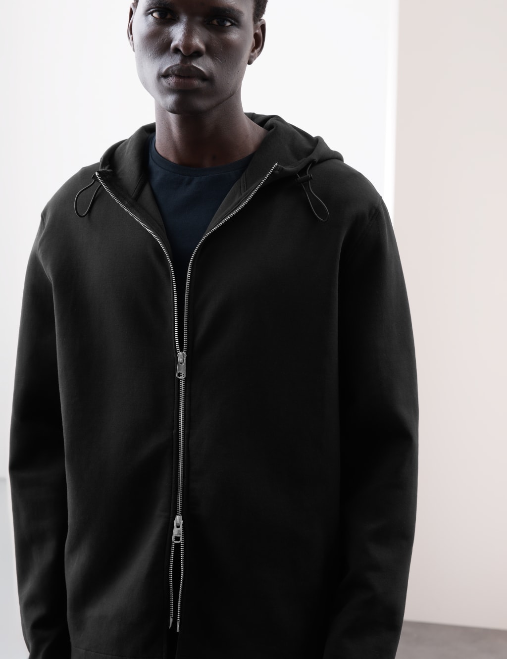 Cotton Rich Zip Up Hoodie 6 of 7