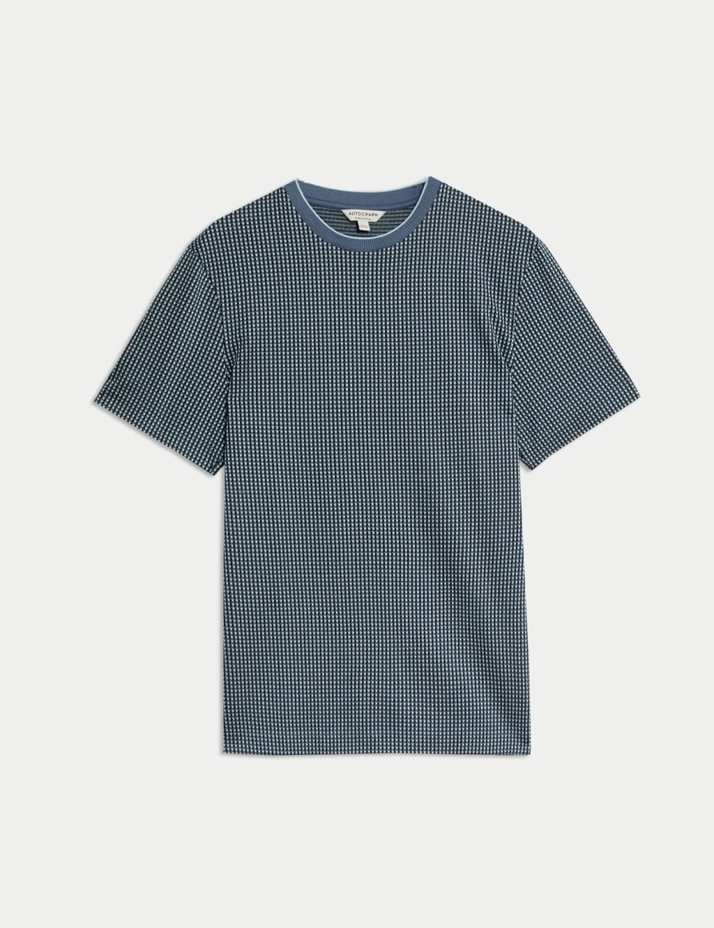 Pure Cotton Jacquard T-Shirt 2 of 6