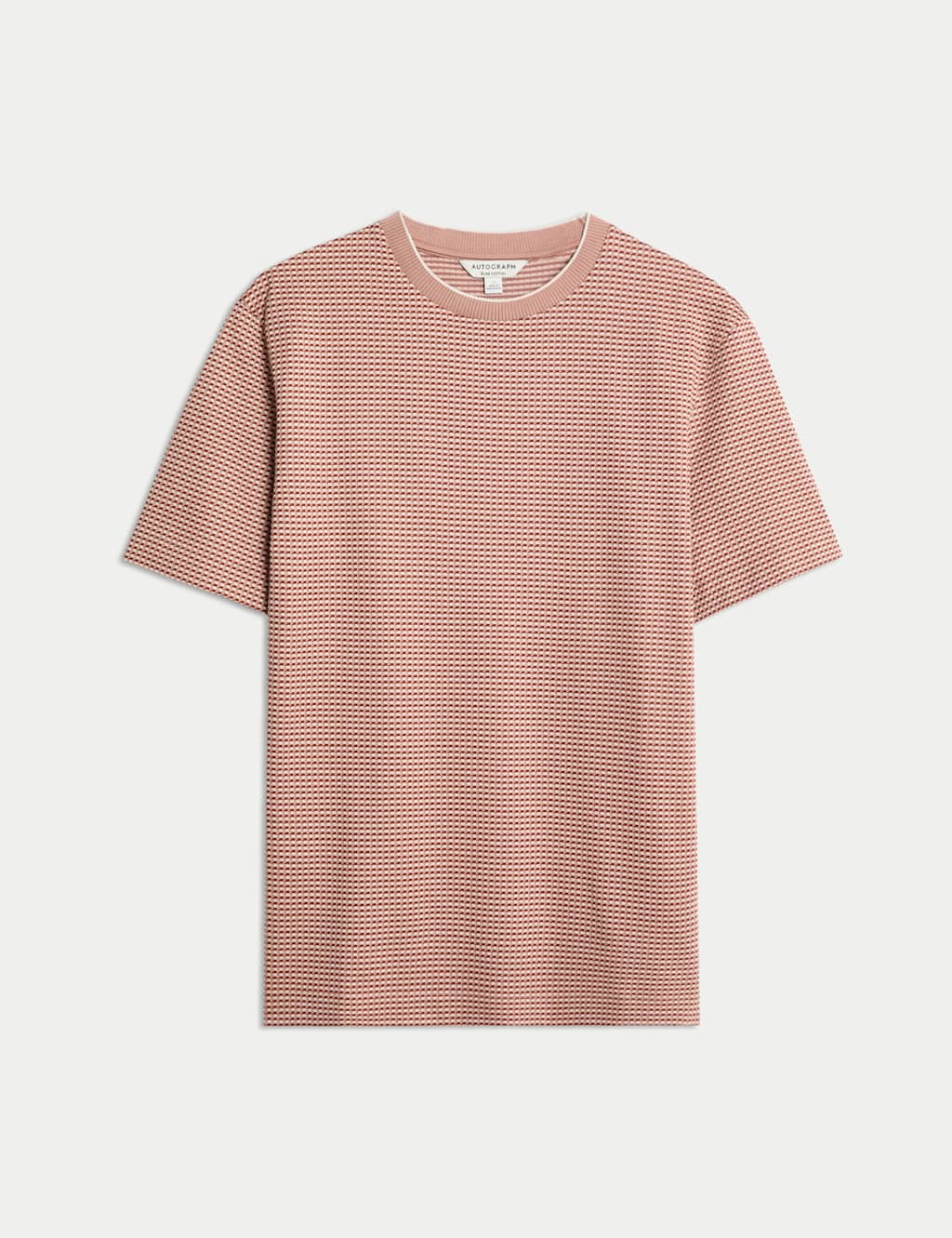 Pure Cotton Jacquard T-Shirt 2 of 6
