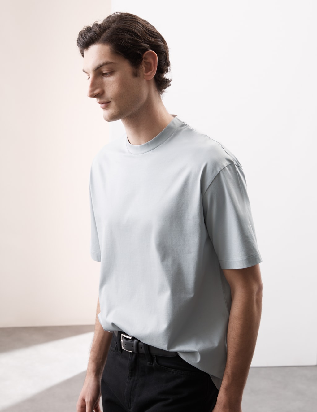 Pure Supima Cotton Oversized T-Shirt 3 of 6