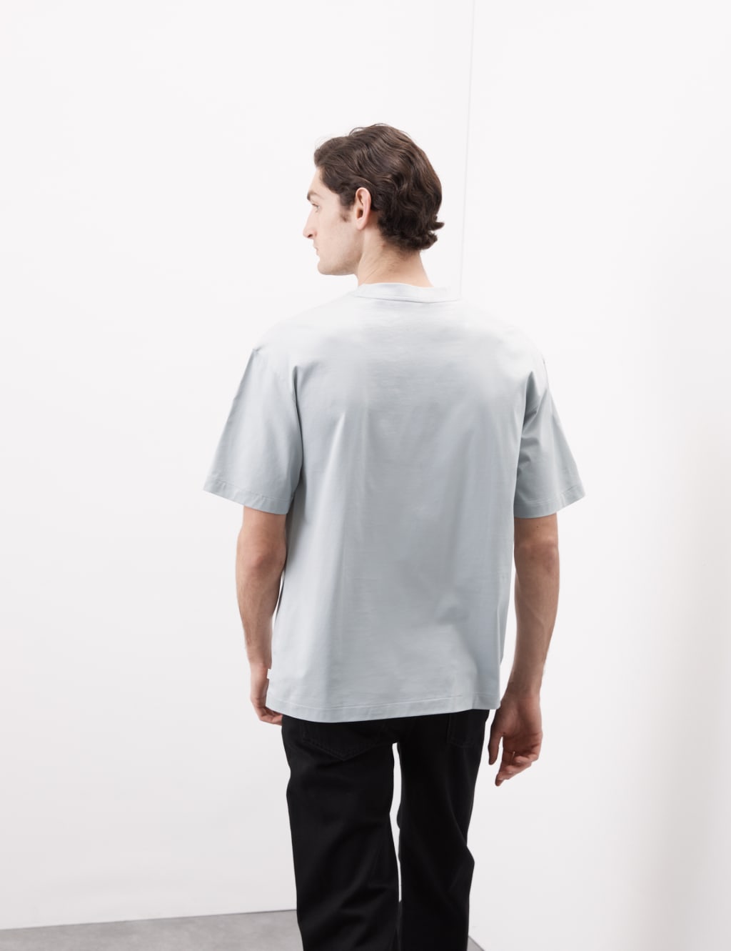 Pure Supima Cotton Oversized T-Shirt 4 of 6