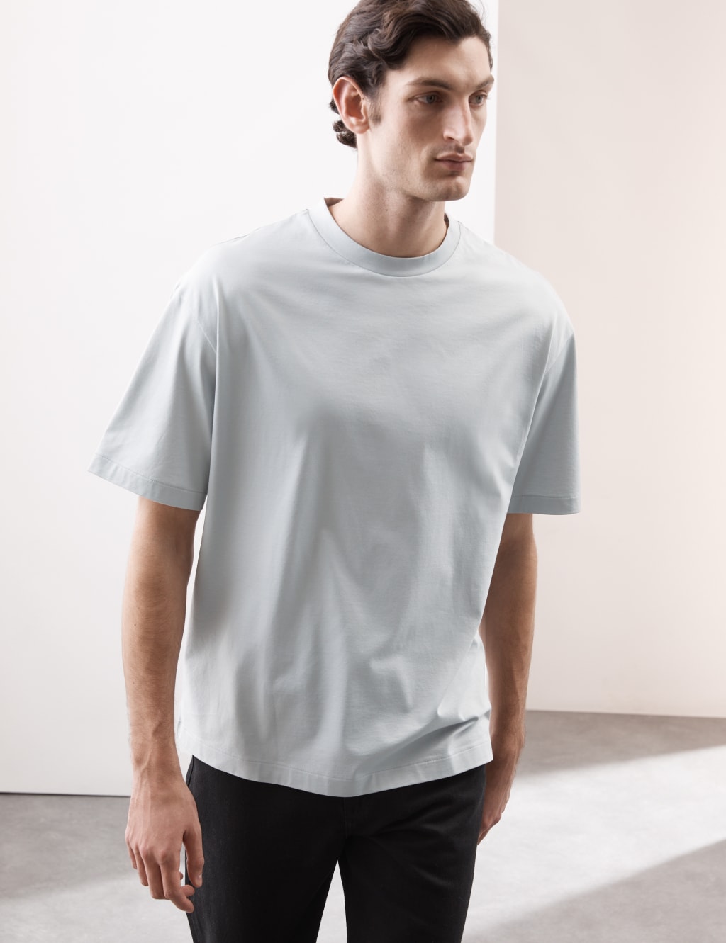Pure Supima Cotton Oversized T-Shirt 6 of 6
