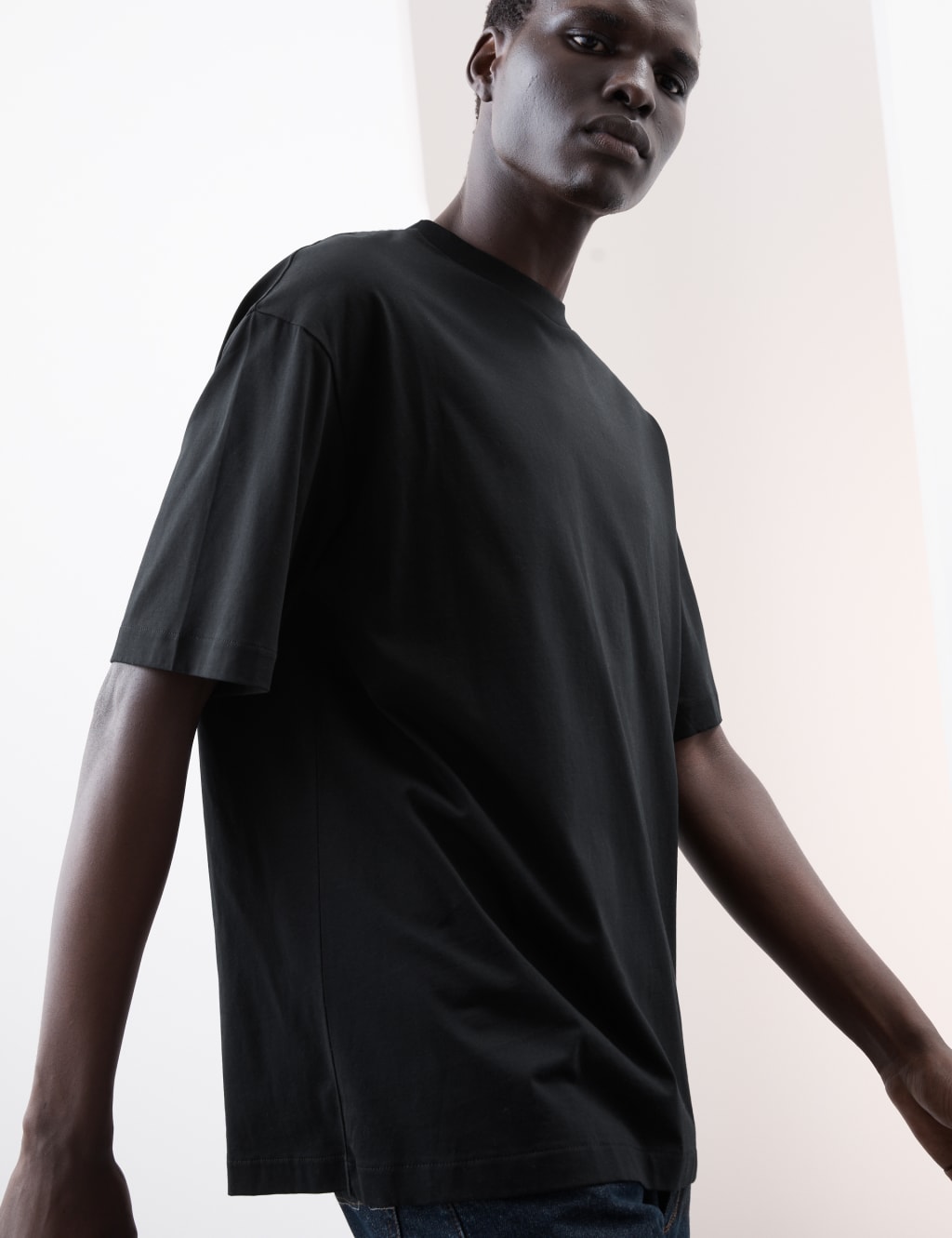 Pure Supima Cotton Oversized T-Shirt 3 of 6