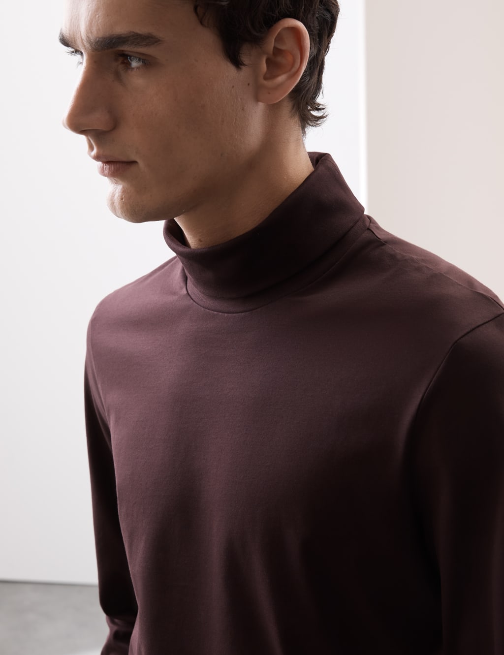 Pure Supima® Cotton Long Sleeve T-Shirt 3 of 6