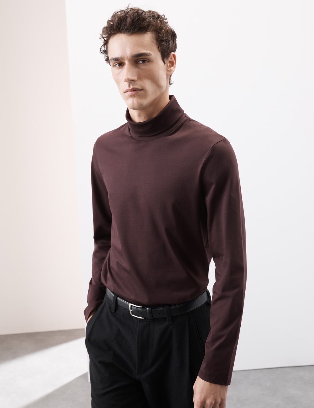 Pure Supima® Cotton Long Sleeve T-Shirt 5 of 6