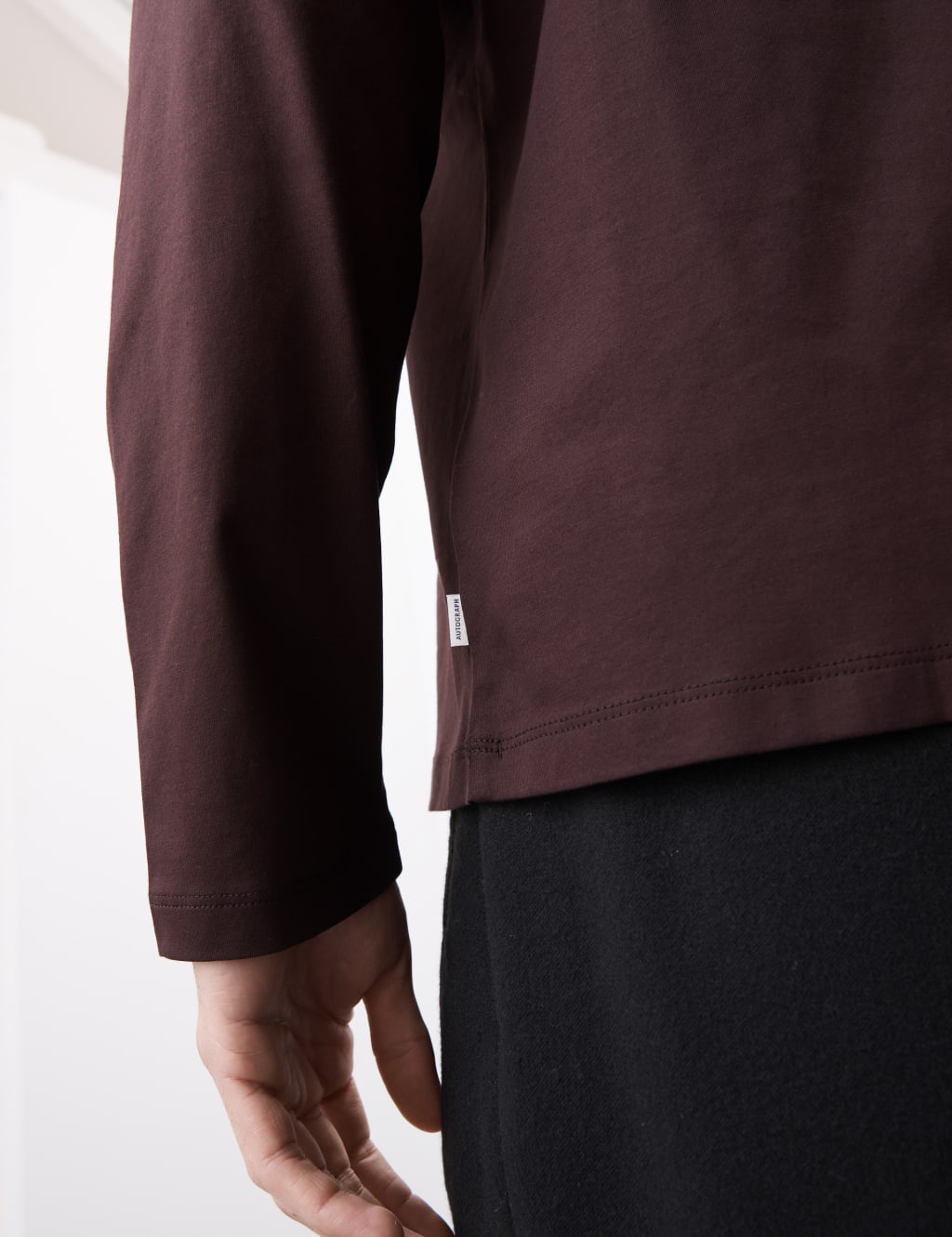 Pure Supima® Cotton Long Sleeve T-Shirt 6 of 6