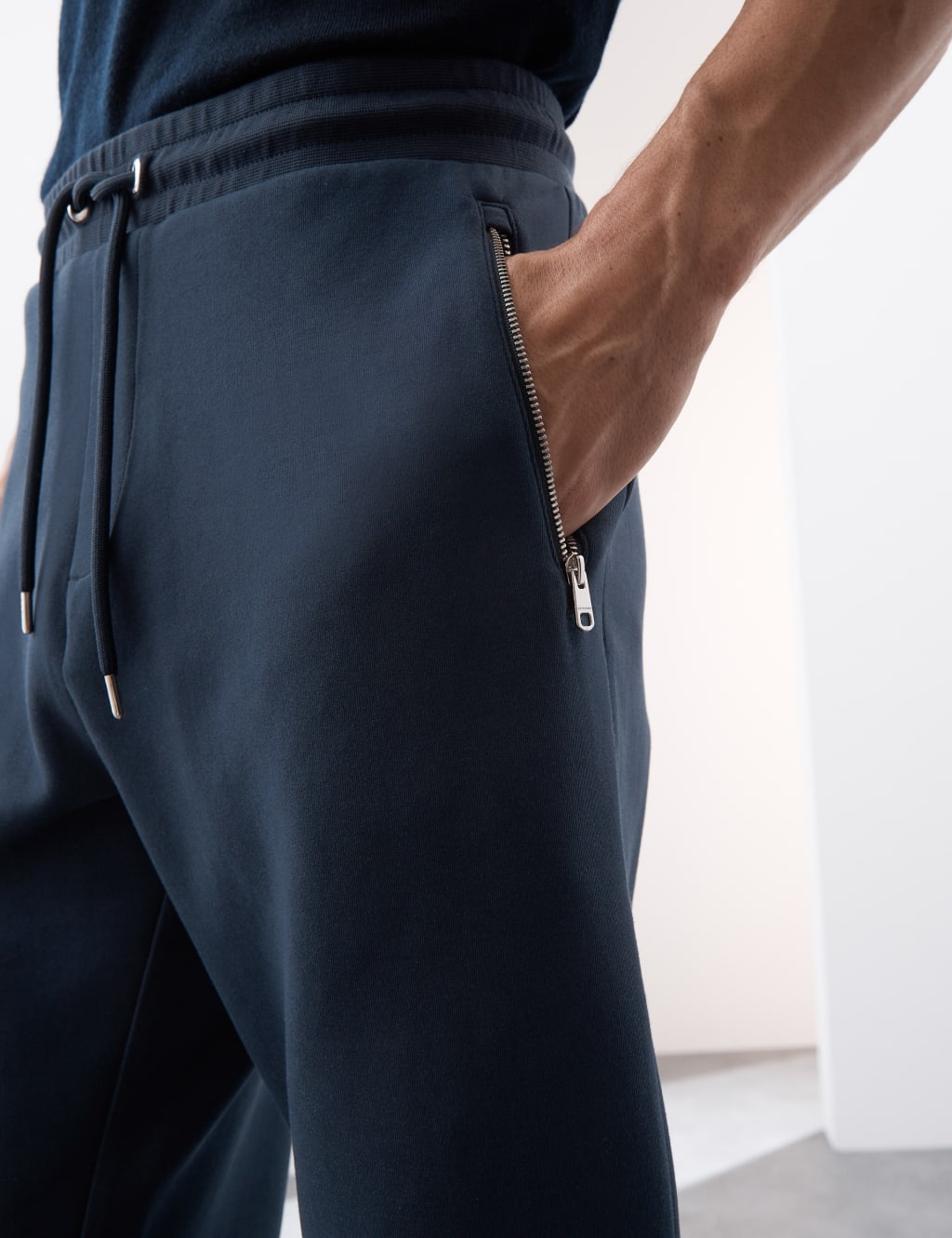 Regular Fit Cotton Rich Cuffed Joggers 3 of 6