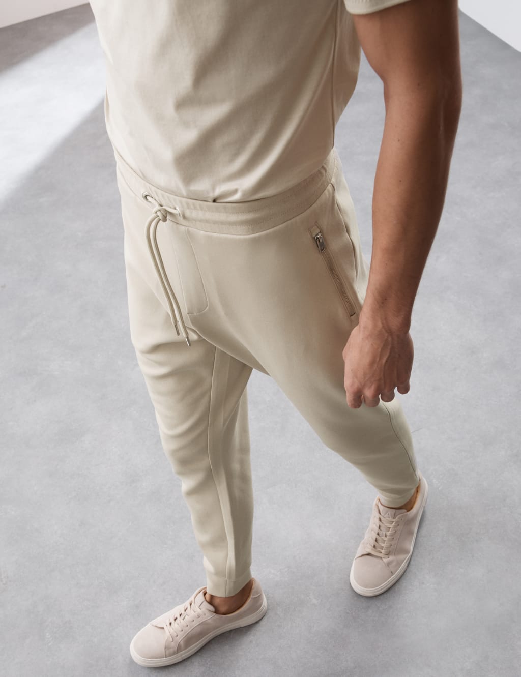 Regular Fit Cotton Rich Cuffed Joggers 3 of 7
