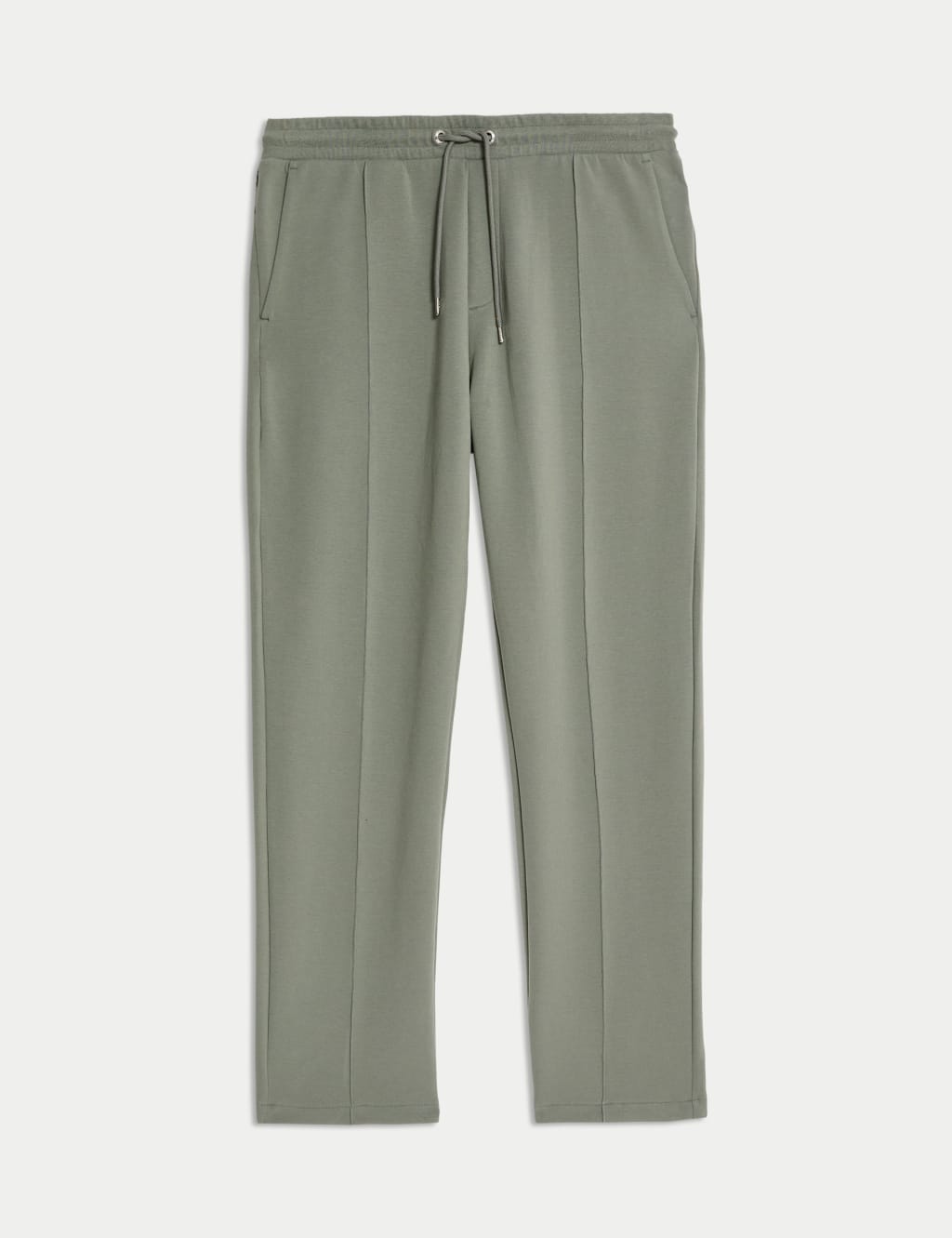 Cotton Rich Pintuck Straight Leg Joggers 2 of 6