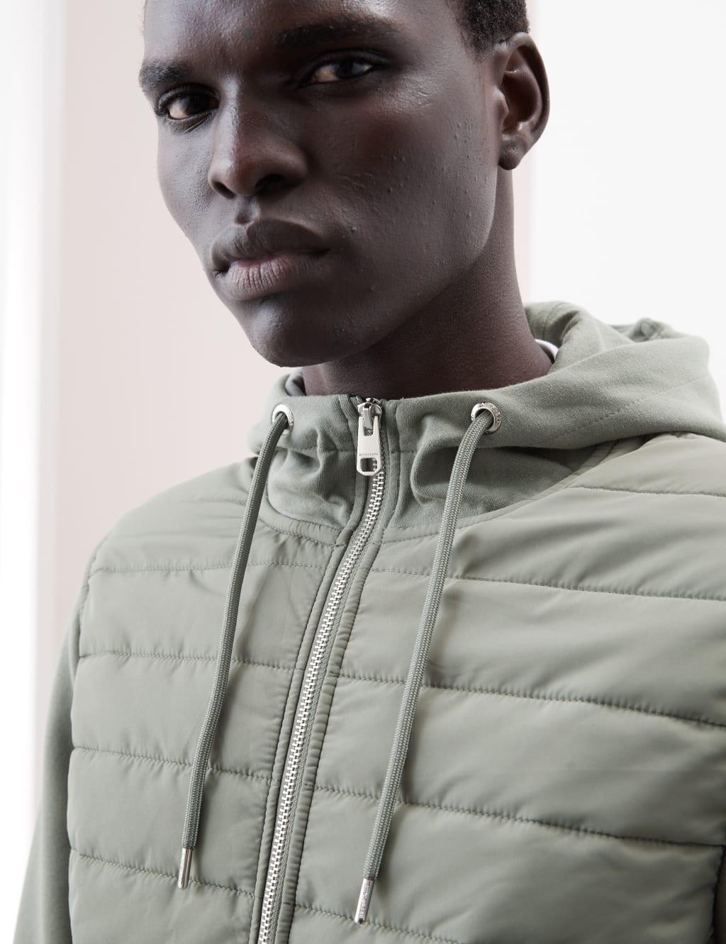 Cotton Rich Zip Up Hooded Jacket with Stormwear™ 3 of 7
