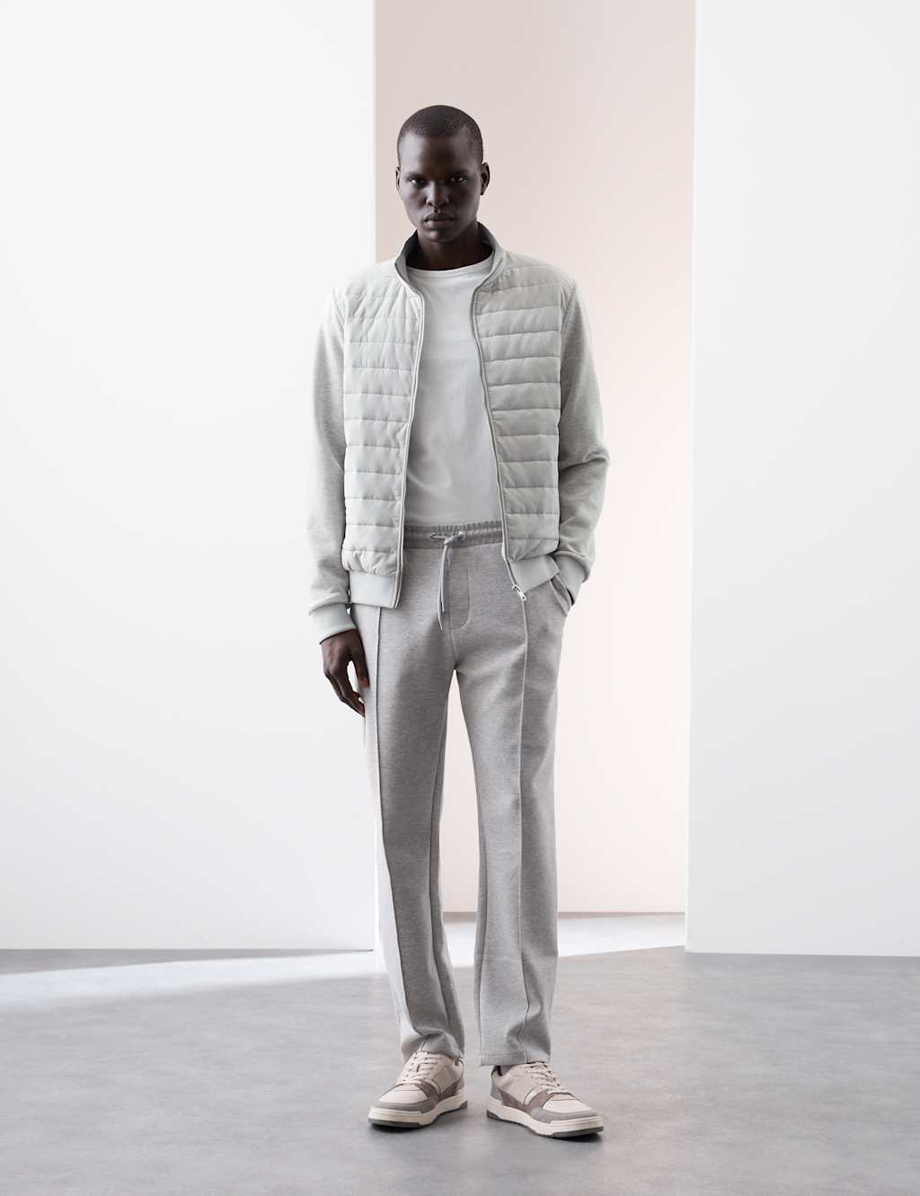 Cotton Rich Zip Up Quilted Jacket 3 of 8