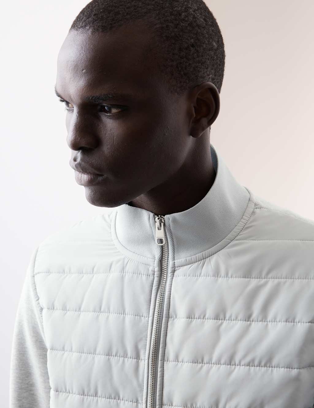 Cotton Rich Zip Up Quilted Jacket 4 of 8