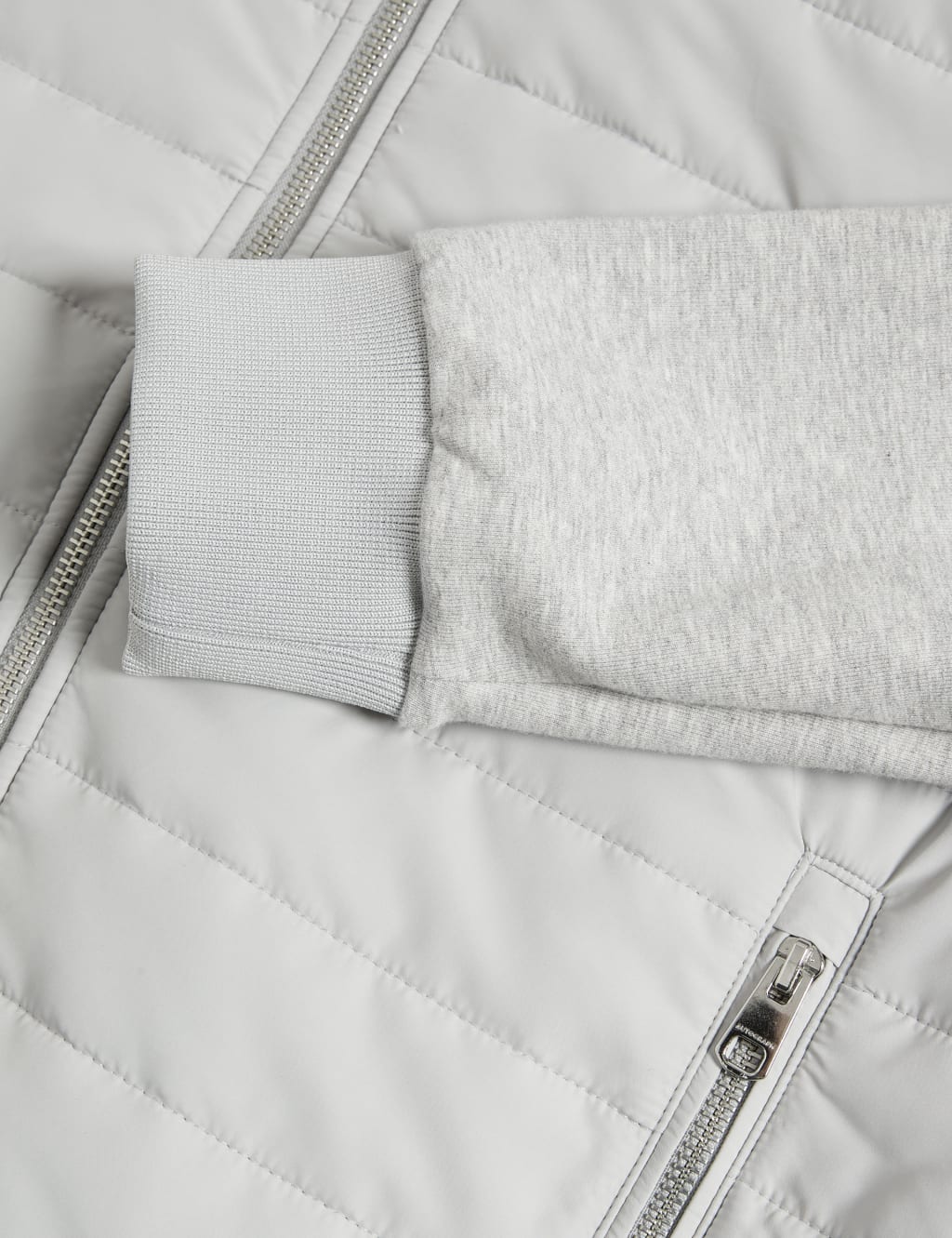 Cotton Rich Zip Up Quilted Jacket 8 of 8