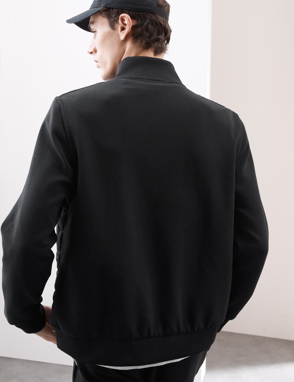 Cotton Rich Zip Up Quilted Jacket 3 of 7