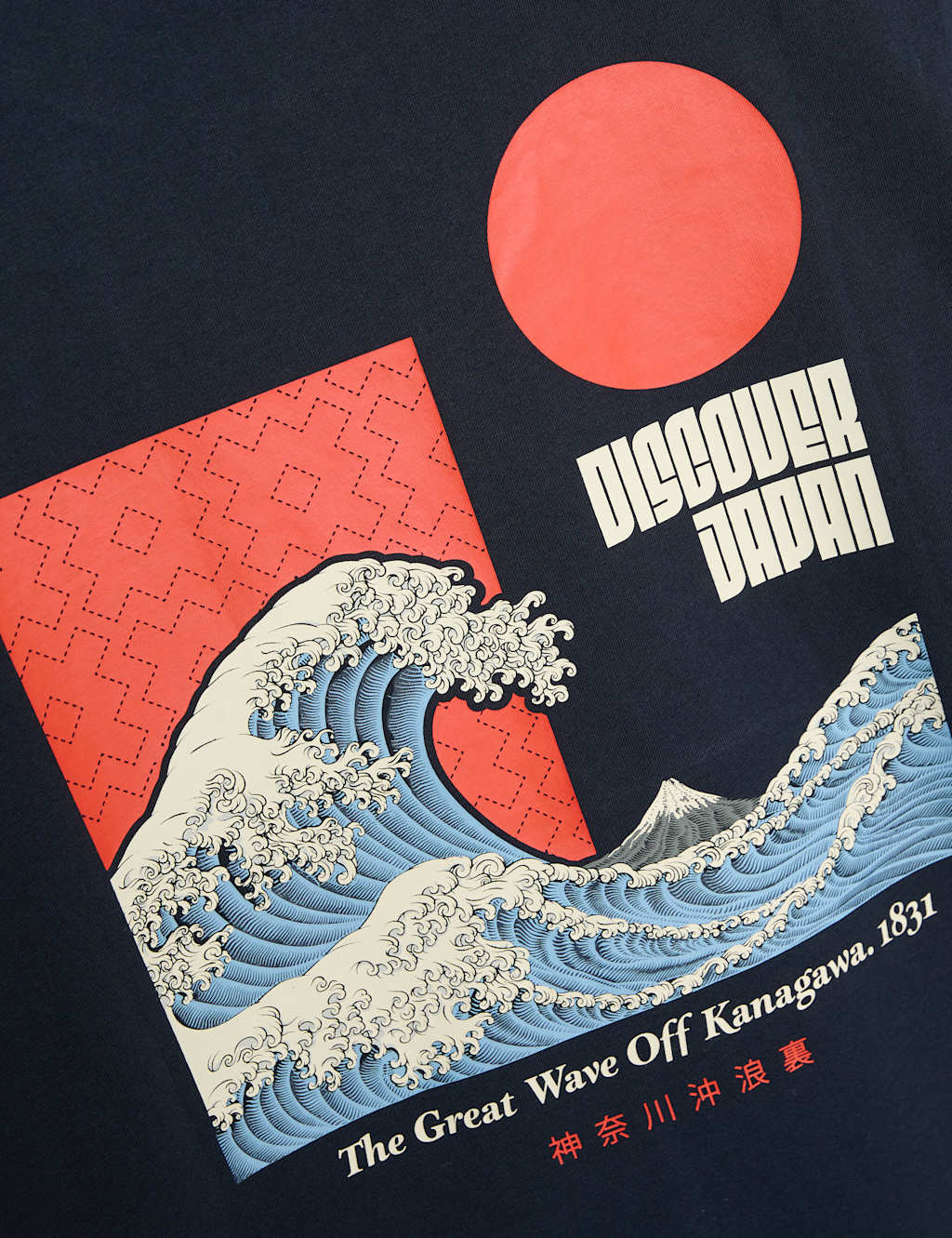 Pure Cotton Japanese Graphic T-Shirt 6 of 6