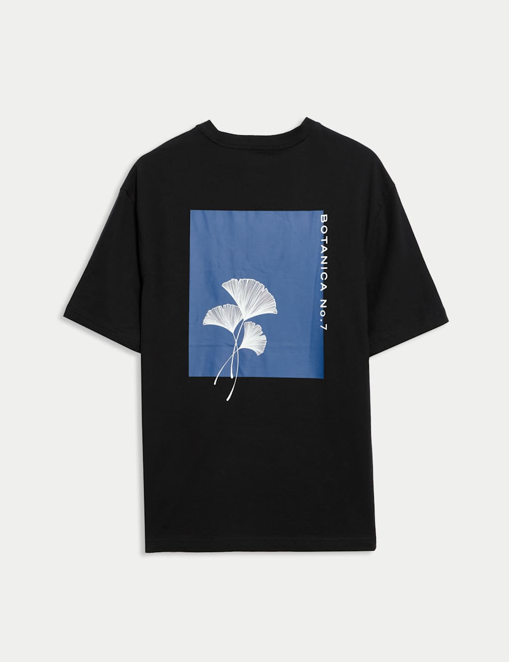 Pure Cotton Botanical Graphic T-Shirt 6 of 6