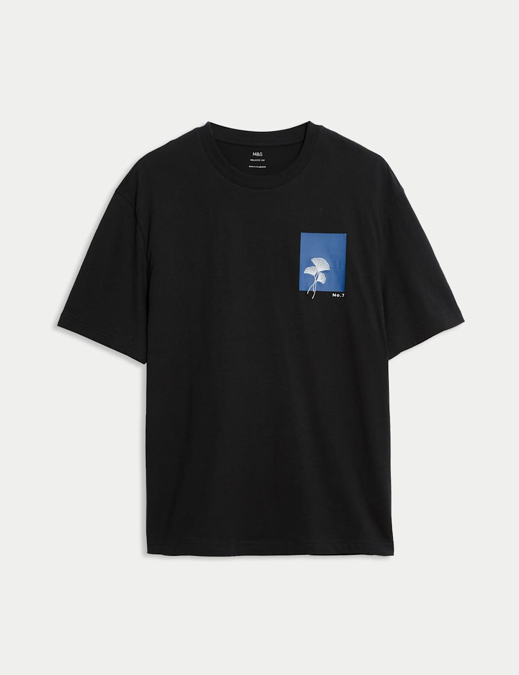 Pure Cotton Botanical Graphic T-Shirt 2 of 6