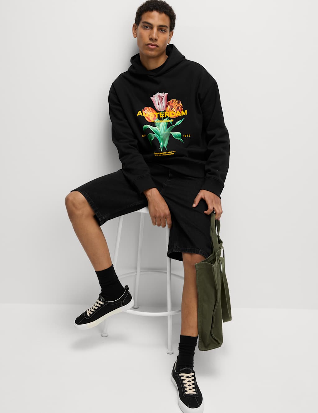 Cotton Rich Amsterdam Graphic Hoodie 3 of 6