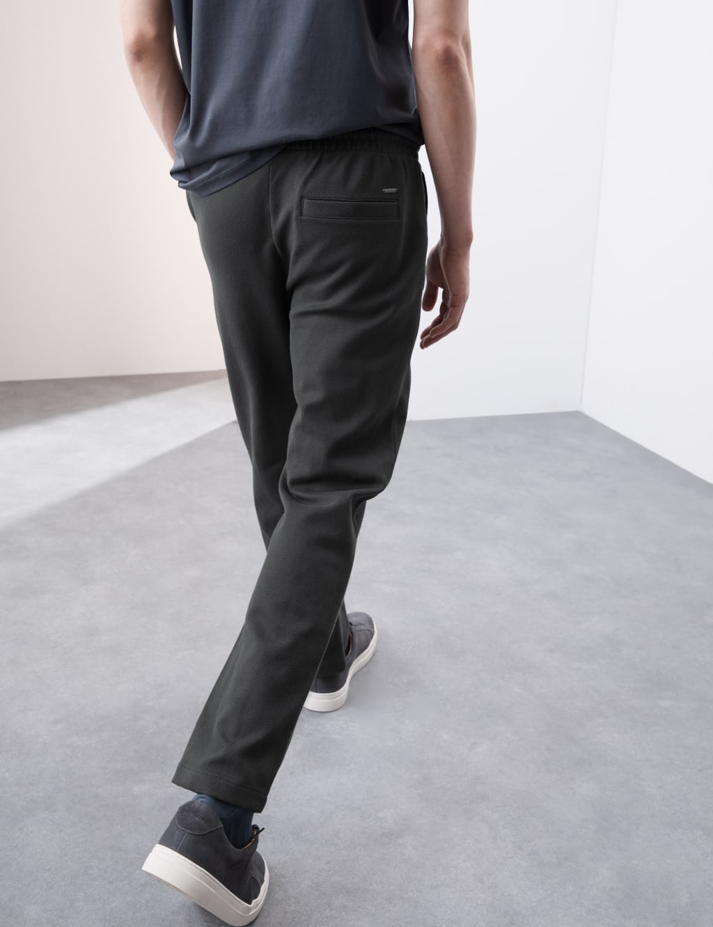 Marks and spencer straight leg joggers hot sale