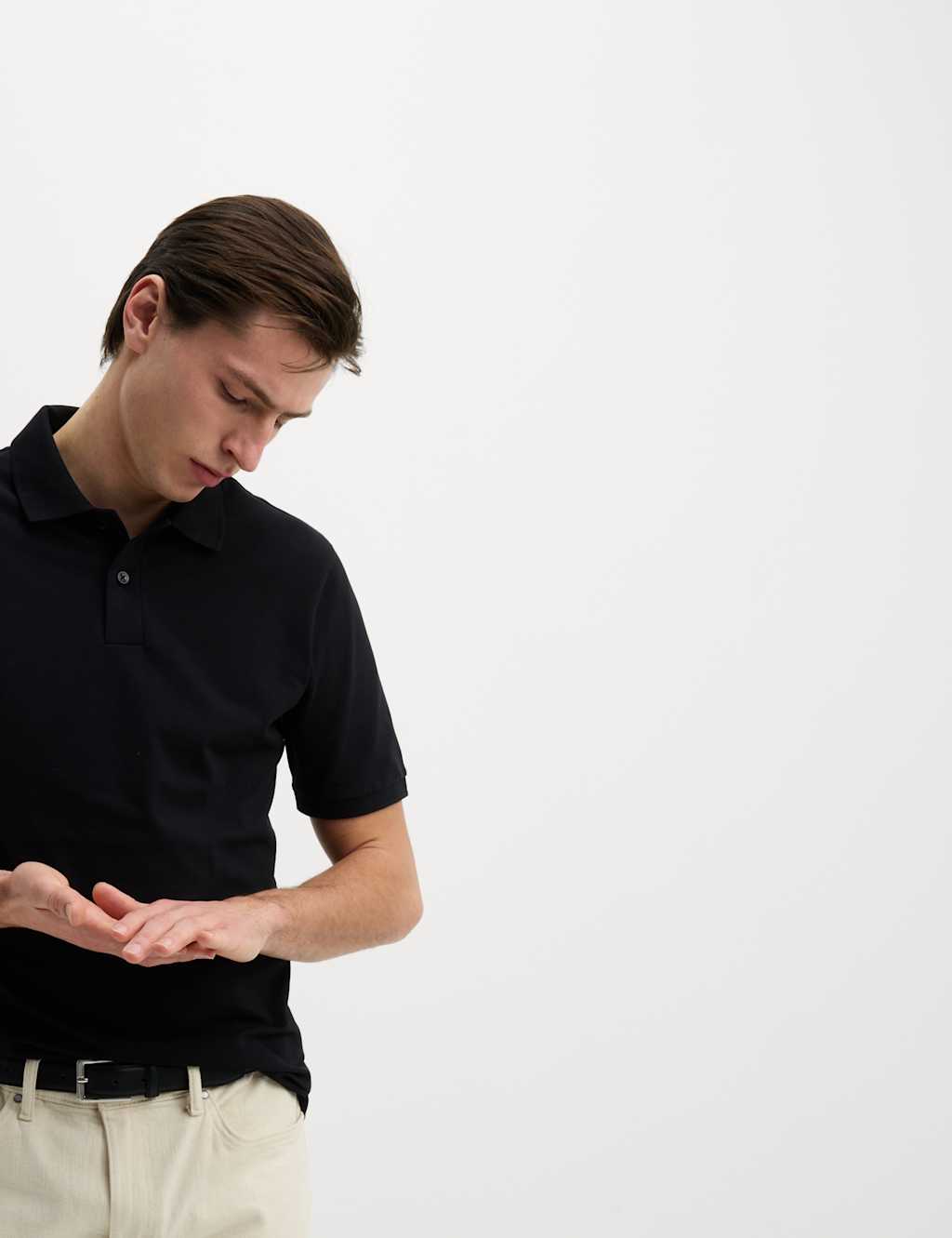 Ultimate 2pk Cotton Rich Polo Shirts 5 of 6