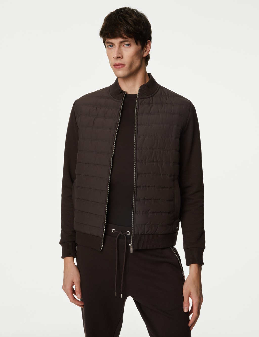 Quilted Bomber Jacket Autograph M S