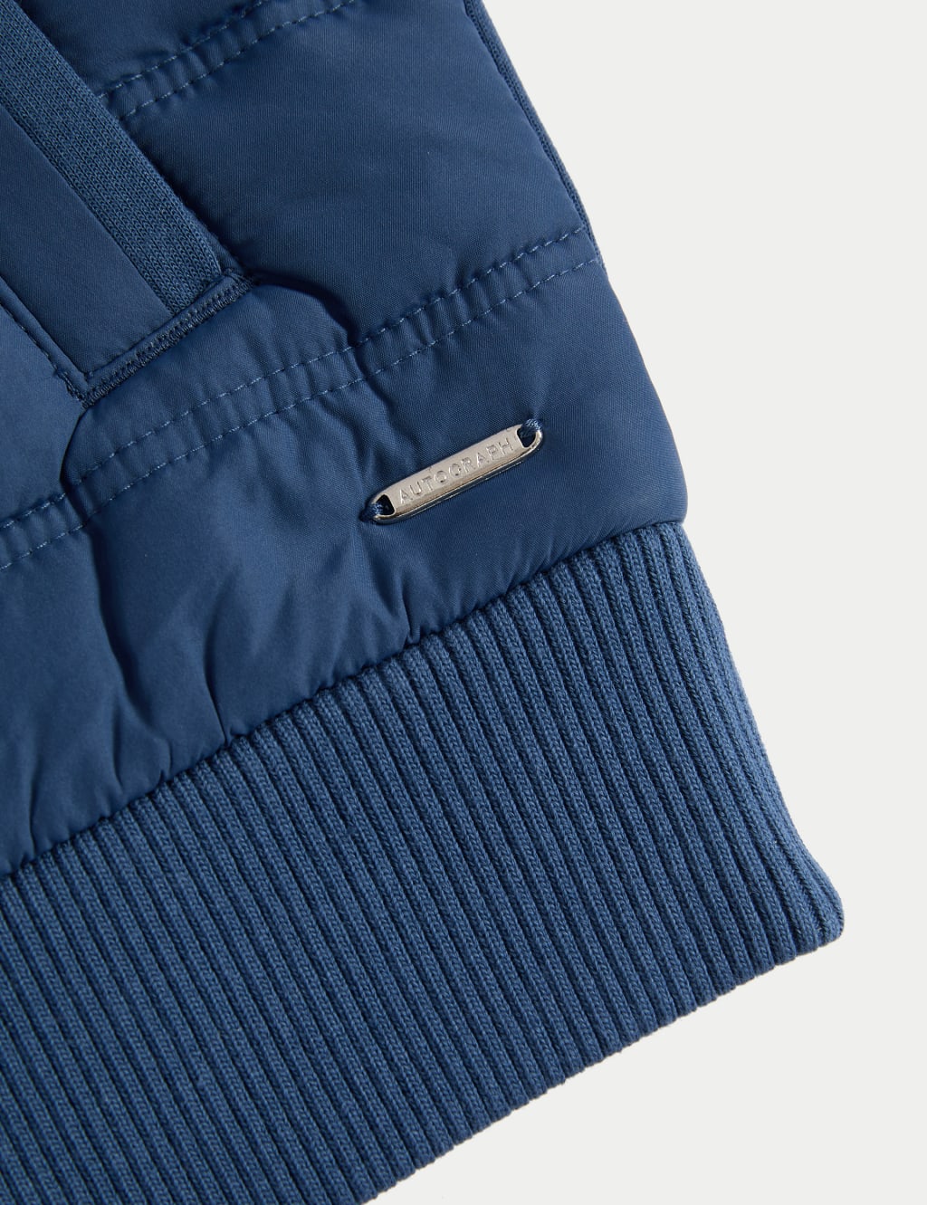 Cotton Blend Zip Up Gilet 6 of 6