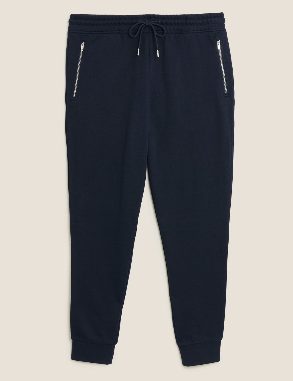 Cuffed Pure Cotton Smart Joggers 2 of 6