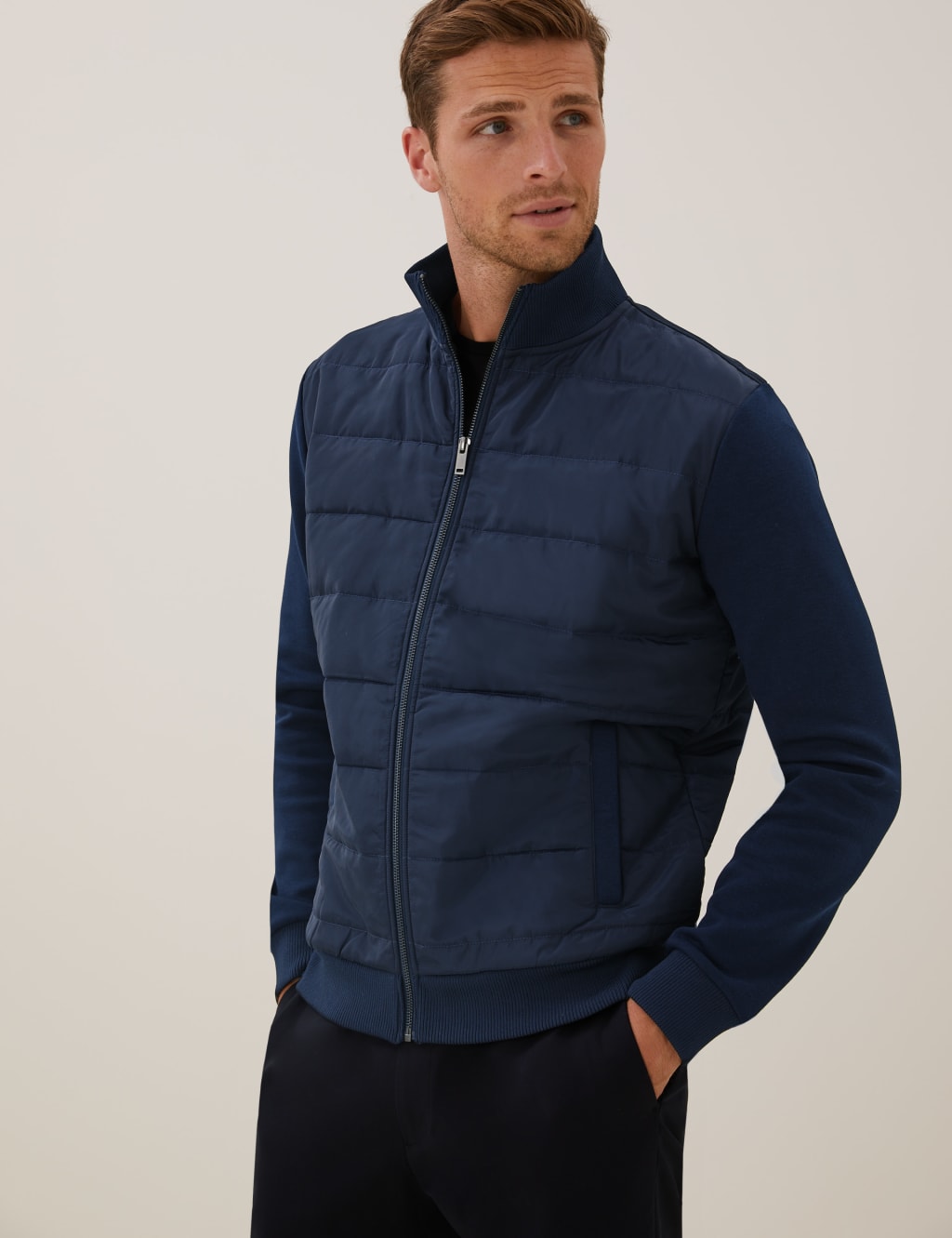 Marks and spencer mens quilted jackets sale