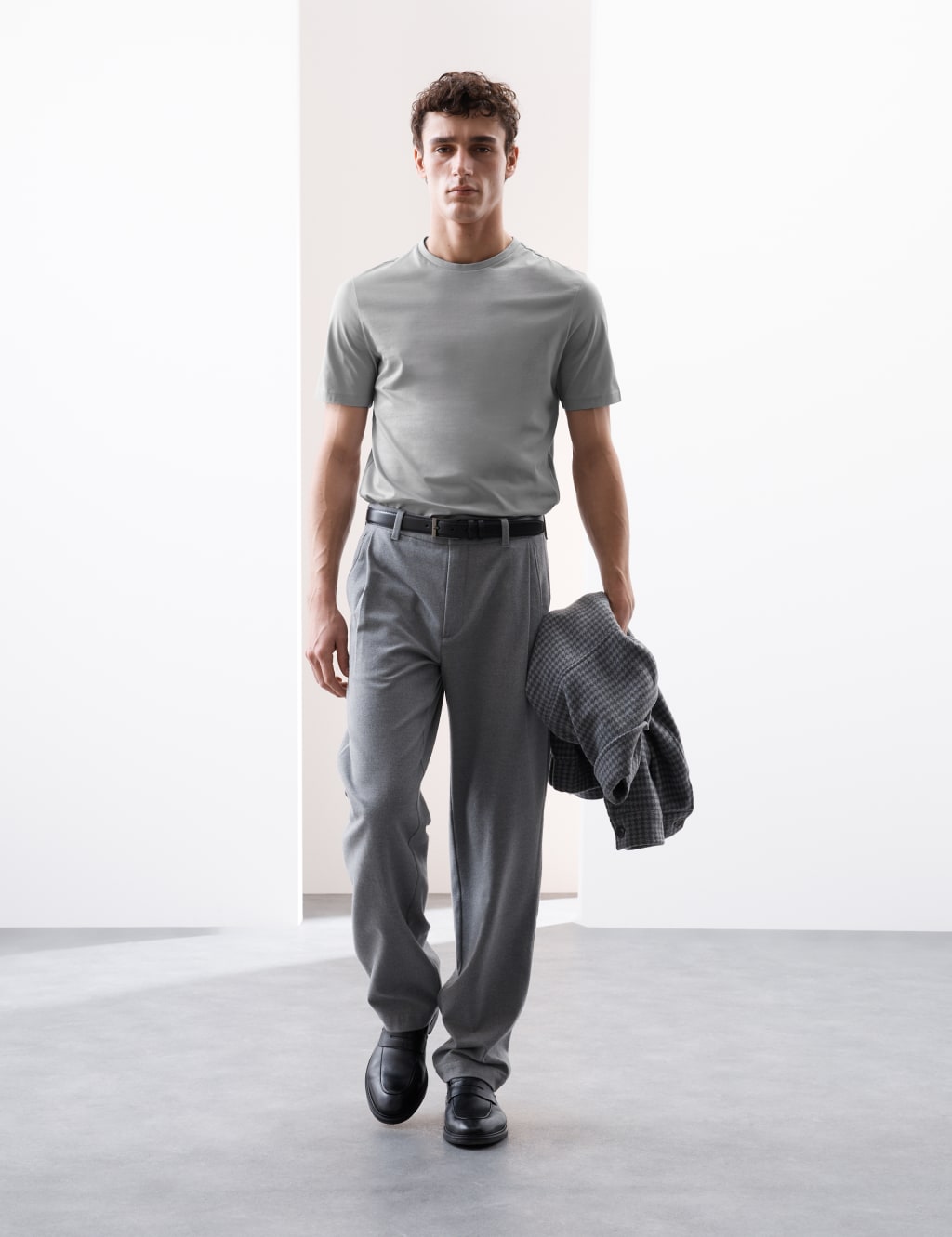 Pure Supima® Cotton Crew Neck T-shirt 3 of 5